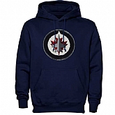 Men's Winnipeg Jets Levelwear Freshman Hoodie - Navy Blue,baseball caps,new era cap wholesale,wholesale hats